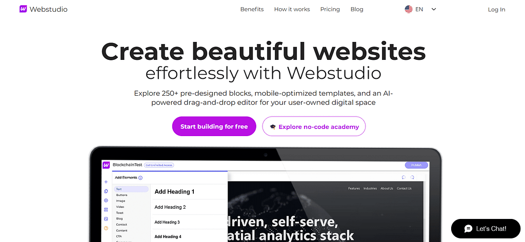 Webstudio-homepage