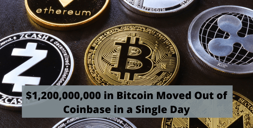 $1,200,000,000 in Bitcoin Moved Out of Coinbase in a Single Day- The Coin Leaks
