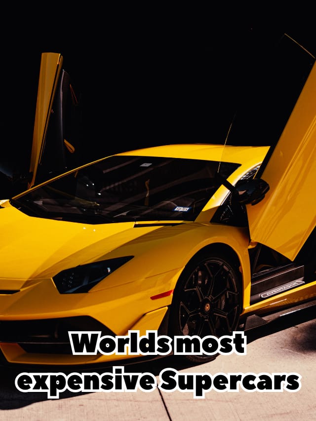 Worlds most expensive Supercars